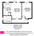 Floorplan of Ferris Road, East Dulwich, London, SE22 9NP