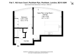 Floorplan of Aura Court, Peckham Rye, Peckham, London, SE15 3GW